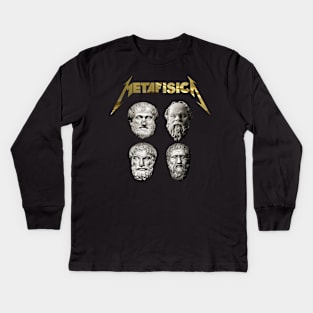 METAFÍSICA - GOLD EDITION Kids Long Sleeve T-Shirt